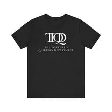 Load image into Gallery viewer, The Tortured Quilters Department Unisex Jersey Crew Neck Short Sleeve Tee
