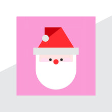 Load image into Gallery viewer, Santa Mini Quilt PDF Pattern with Bonus Pillow Option - 2 Sizes!