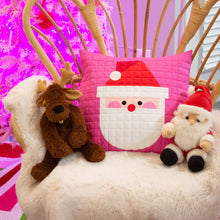 Load image into Gallery viewer, Santa Mini Quilt PDF Pattern with Bonus Pillow Option - 2 Sizes!