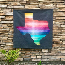 Load image into Gallery viewer, States 'N Stripes Texas Quilt Pattern PDF Download