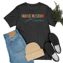 Load image into Gallery viewer, Fabric Museum Curator Unisex Jersey Short Sleeve Tee