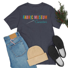 Load image into Gallery viewer, Fabric Museum Curator Unisex Jersey Short Sleeve Tee