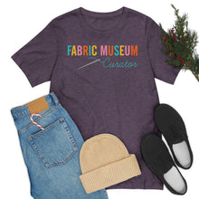 Load image into Gallery viewer, Fabric Museum Curator Unisex Jersey Short Sleeve Tee