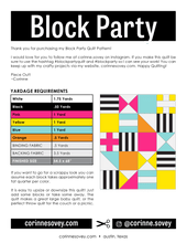 Load image into Gallery viewer, Block Party PDF Quilt Pattern
