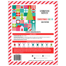 Load image into Gallery viewer, PRINTED Christmas Cheer Quilt Pattern
