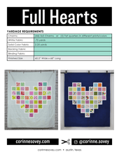 Load image into Gallery viewer, Full Hearts PDF Quilt Pattern