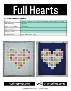 Full Hearts PDF Quilt Pattern
