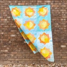 Load image into Gallery viewer, scrappy suns quilt pattern