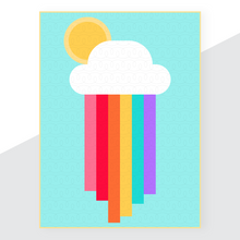 Load image into Gallery viewer, Over the Rainbow PDF Quilt Pattern