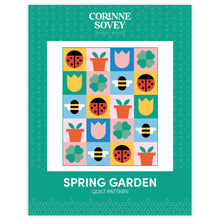 Load image into Gallery viewer, PRINTED Spring Garden Quilt Pattern
