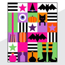 Load image into Gallery viewer, Hocus Pocus PDF Quilt Pattern