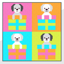 Load image into Gallery viewer, Holly Puppy Present PDF Pattern