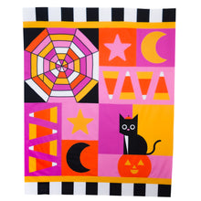Load image into Gallery viewer, Cat O'Lantern Quilt Pattern PDF Download