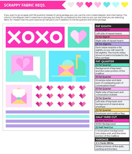 Love Letters PDF Quilt Pattern