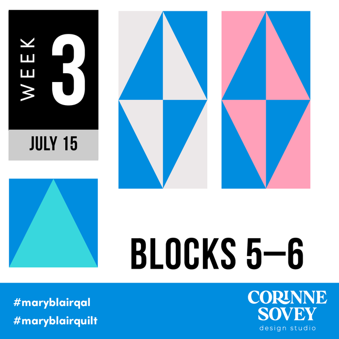 Mary Blair QAL Week 3