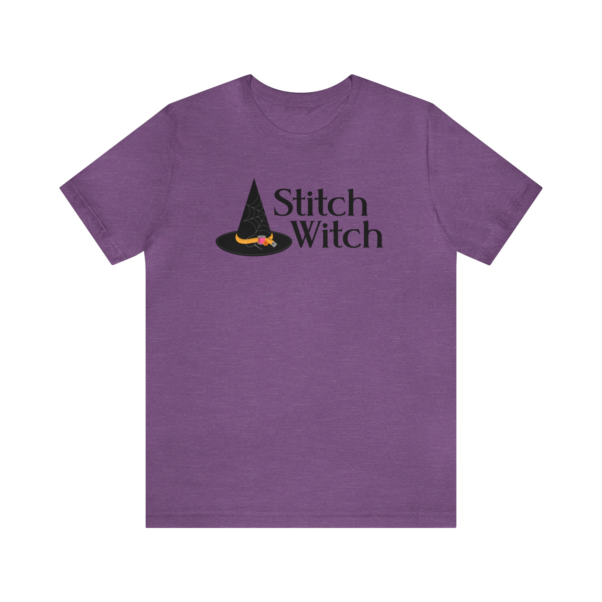Stitch Witch Unisex Jersey Short Sleeve Tee – Corinne Sovey Design