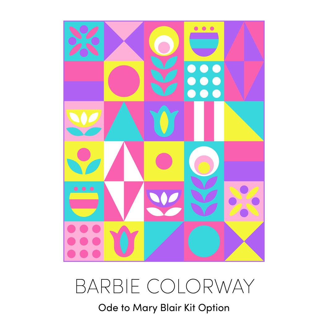 Mary Blair Kit - Barbie Colorway