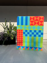 Load image into Gallery viewer, Color Block Kaleidoscope Fabric Kit - Toy Story Colorway
