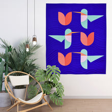 Load image into Gallery viewer, Hummingbird Bouquet PDF Quilt Pattern
