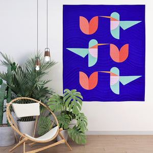 Hummingbird Bouquet PDF Quilt Pattern