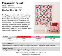 Load image into Gallery viewer, Peppermint Forest PDF Quilt Pattern
