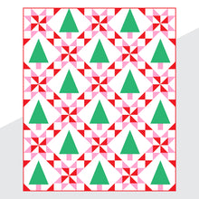 Load image into Gallery viewer, Peppermint Forest PDF Quilt Pattern
