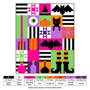 Hocus Pocus LITE PDF Quilt Pattern