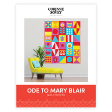 Load image into Gallery viewer, PRINTED Ode to Mary Blair Quilt Pattern
