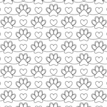 Load image into Gallery viewer, Puppy Love Paw - Digital E2E Pantograph for Longarm Quilting
