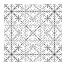 Load image into Gallery viewer, Spiderweb Tile - Digital E2E Pantograph for Longarm Quilting
