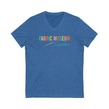 Load image into Gallery viewer, Fabric Museum Curator Unisex Jersey Short Sleeve V-Neck Tee
