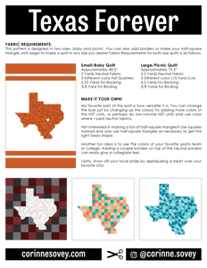 Texas Forever PDF Quilt Pattern