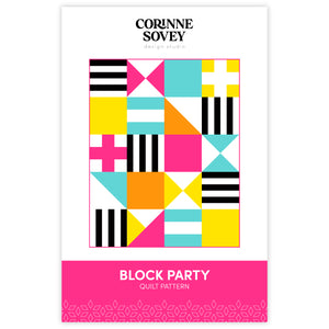 PRINTED Block Party Quilt Pattern