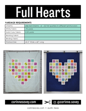 Load image into Gallery viewer, Full Hearts PDF Quilt Pattern

