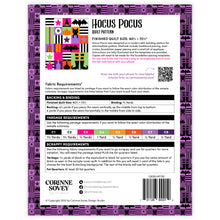 Load image into Gallery viewer, PRINTED Hocus Pocus Quilt Pattern
