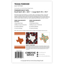 Load image into Gallery viewer, PRINTED Texas Forever Quilt Pattern
