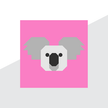 Load image into Gallery viewer, Koala Block PDF Pattern
